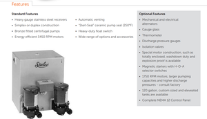 4300 condensate return pump features